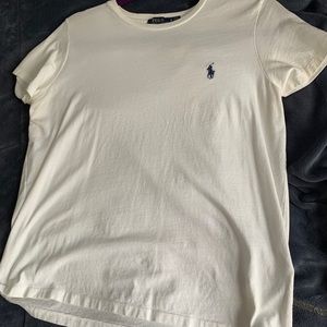 polo white tee